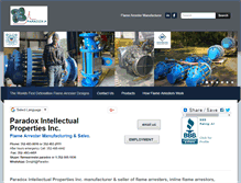 Tablet Screenshot of paradoxintellectual.com